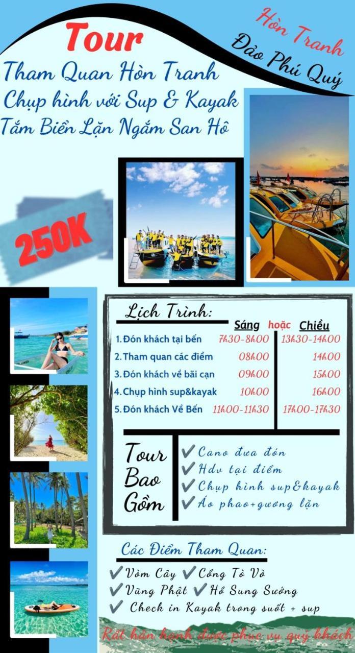 Huong Duong Hotel Dao Phu Quy Екстер'єр фото